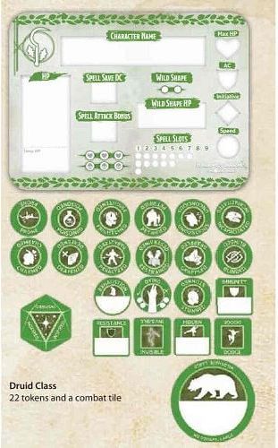 Dungeons & Dragons - Druid Token Set - obrázek 1