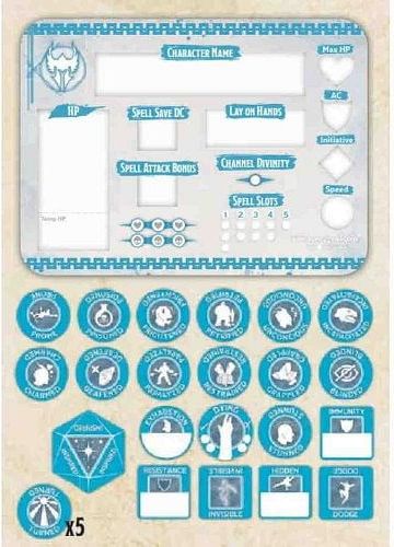 Dungeons & Dragons - Paladin Token Set - obrázek 1