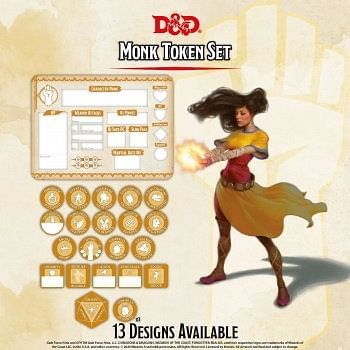 Dungeons & Dragons - Monk Token Set - obrázek 3