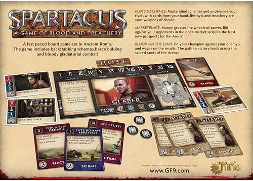 Spartacus: A Game of Blood and Treachery (second edition) - obrázek 3