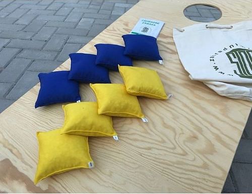 Cornhole, barva modrá - obrázek 3