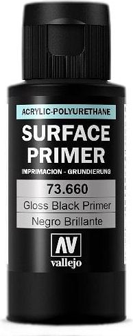 Vallejo: Gloss Black Surface Primer 60ml - obrázek 1