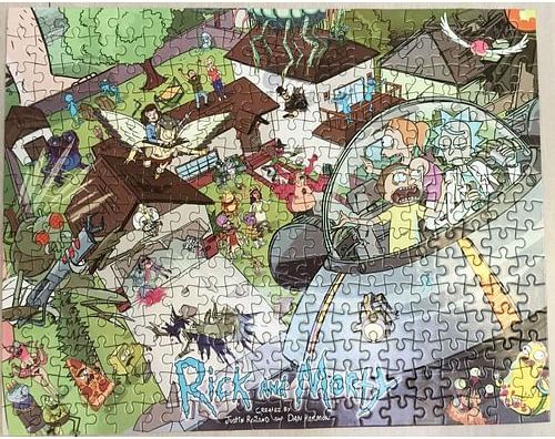 Puzzle Rick and Morty, 300 dílků - obrázek 2