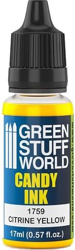 Green Stuff World: Candy Ink Citrine Yellow 17ml - obrázek 1