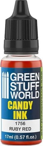 Green Stuff World: Candy Ink Ruby Red 17ml - obrázek 1