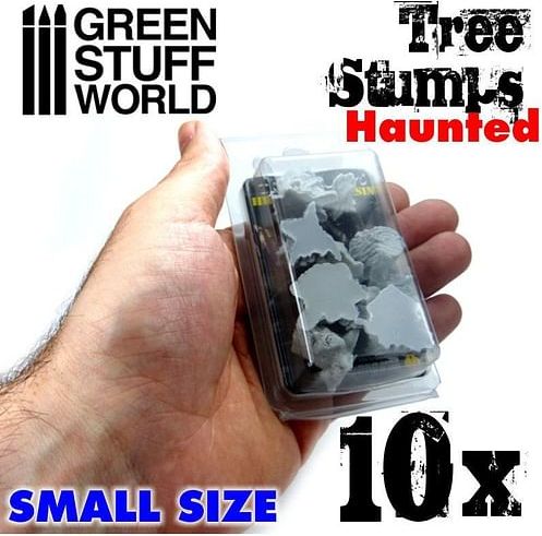Dekorace Green Stuff World: Haunted Tree Stumps - obrázek 2