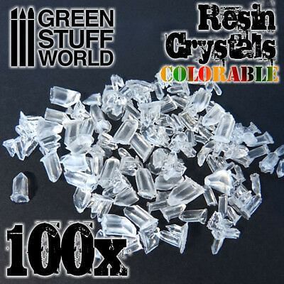 Dekorace Green Stuff World: Průhledné krystaly - obrázek 1