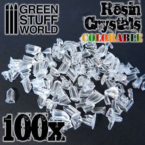 Dekorace Green Stuff World: Průhledné krystaly - obrázek 2