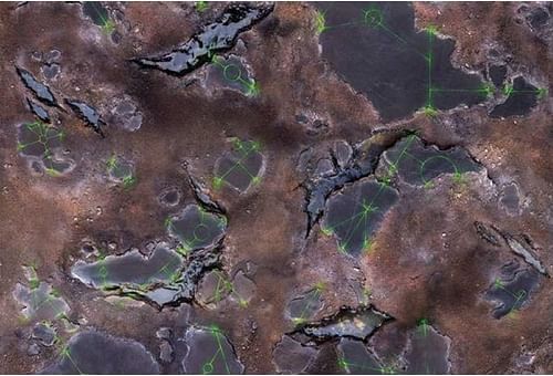 Herní podložka Kraken Wargames - Alien Wasteland - obrázek 1