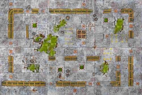 Herní podložka Kraken Wargames - Industrial Grounds - obrázek 1