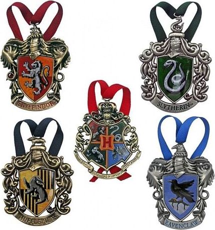 Noble Collection Vánoční ozdoby Harry Potter - Bradavice - obrázek 1