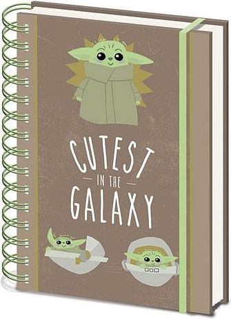 Pyramid International Zápisník Star Wars: Mandalorian - Cutest in the Galaxy A5 - obrázek 1