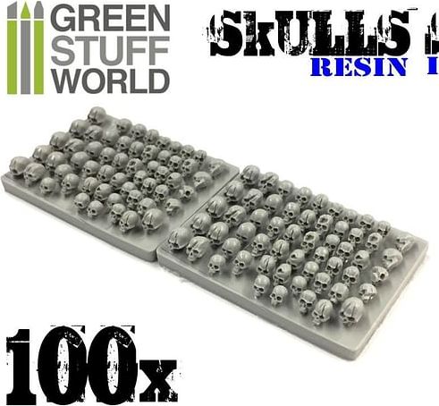 Dekorace Green Stuff World: Resin Skulls - obrázek 2