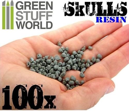 Dekorace Green Stuff World: Resin Skulls - obrázek 3