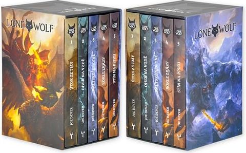 Lone Wolf: Cyklus Kai - komplet 5 vázaných knih - Joe Dever - obrázek 3