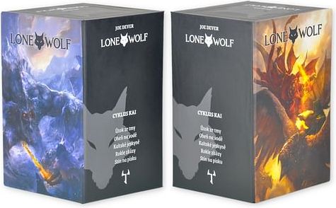 Lone Wolf: Cyklus Kai - komplet 5 vázaných knih - Joe Dever - obrázek 4
