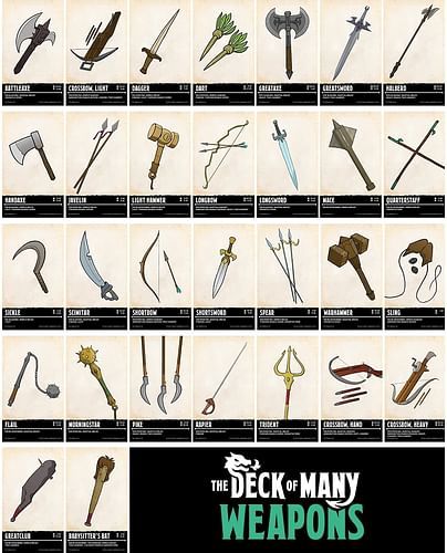The Deck of Many Weapons - obrázek 2