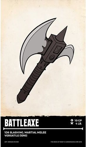 The Deck of Many Weapons - obrázek 3