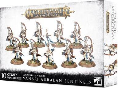 Warhammer AoS: Lumineth Realm-Lords Vanari Auralan Sentinels - obrázek 1