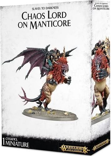 Warhammer Age of Sigmar: Chaos Sorcerer Lord on Manticore - obrázek 1