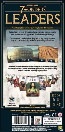 7 Wonders (druhá edice): Leaders - obrázek 3