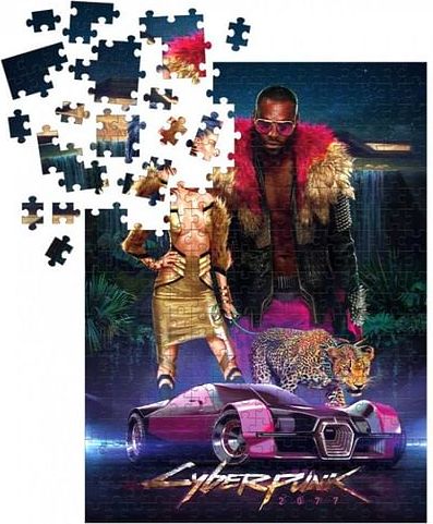Puzzle Cyberpunk 2077 Neokitsch, 1000 dílků - obrázek 1