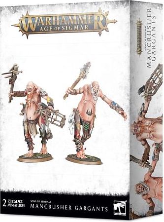 Warhammer AoS: Sons of Behemat Mancrusher Gargants - obrázek 1