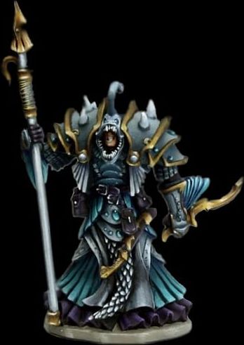 Figurka Eregris Darkfathom, Evil High Sea Priest - obrázek 1