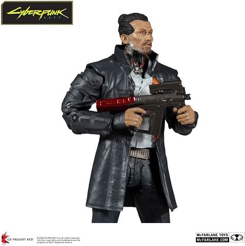 McFarlane Toys Figurka Cyberpunk 2077 - Takemura, polohovatelná - obrázek 5