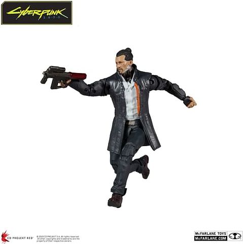 McFarlane Toys Figurka Cyberpunk 2077 - Takemura, polohovatelná - obrázek 6