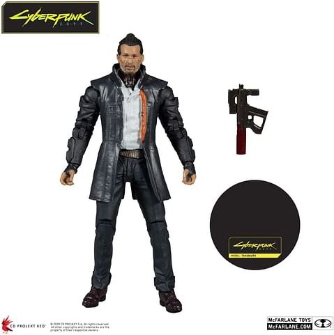 McFarlane Toys Figurka Cyberpunk 2077 - Takemura, polohovatelná - obrázek 7