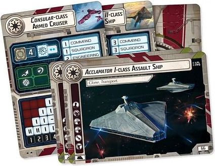 Star Wars Armada: Galactic Republic Fleet Starter - obrázek 4