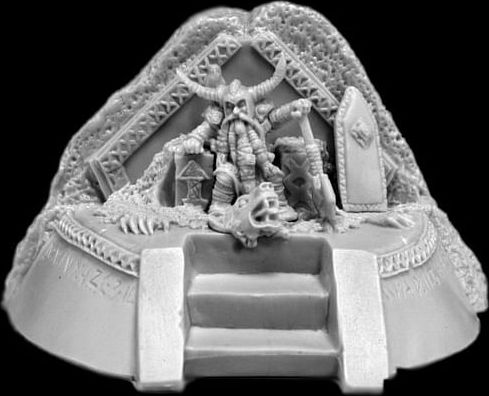 Figurka Dwarf King on Throne - obrázek 1