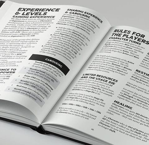 The Black Hack 2nd Edition Rule Book - obrázek 2
