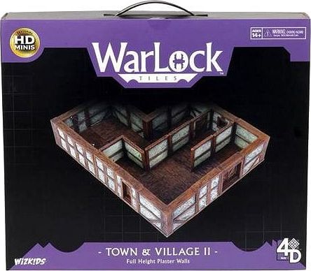 WarLock Tiles: Town & Village II - Full Height Plaster Walls Expansion - obrázek 1