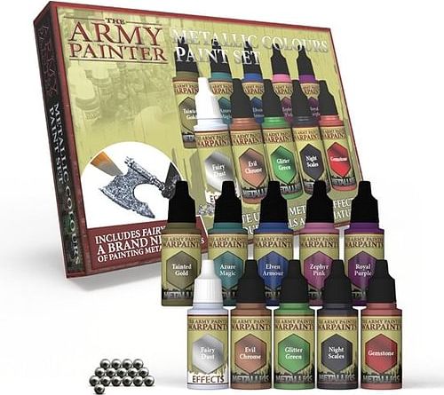 Army Painter: Warpaints Metallic Colours Paint Set - obrázek 1