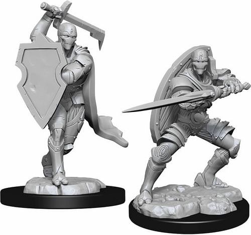 Dungeon & Dragons Nolzur s Marvelous Miniatures: Warforged Fighter Male - obrázek 1