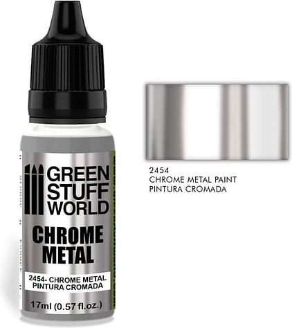 Green Stuff World: Chrome Paint 17ml - obrázek 2