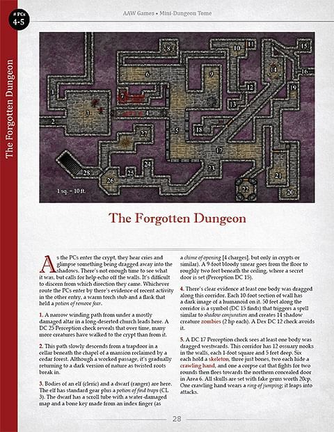 Mini-Dungeon Tome (D&D 5th Edition) - obrázek 5