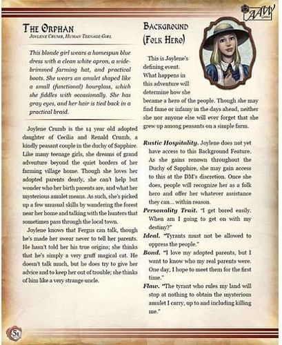 Heir & Back Again 5th Edition Character Cards - obrázek 2