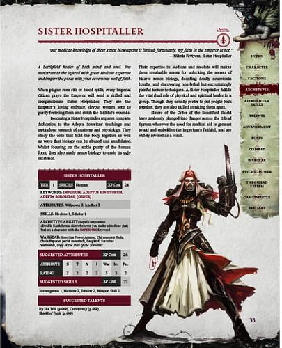 Warhammer 40000 Roleplay: Wrath & Glory RPG Revised - obrázek 5