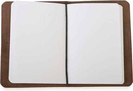 imago Kožený zápisník A6, barva červená - obrázek 4