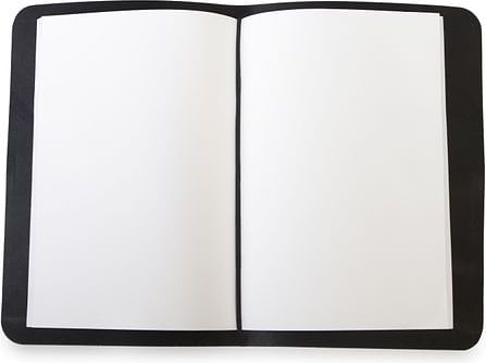 imago Kožený zápisník A5, barva červená - obrázek 4