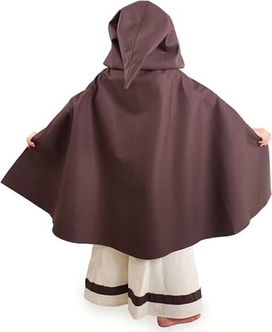 imago Dětský plášť Hobit, hnědý, velikost 122/128 - obrázek 3