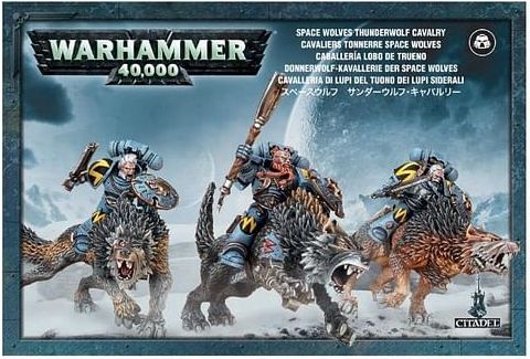 Warhammer 40000: Space Wolves Thunderwolf Cavalry - obrázek 1
