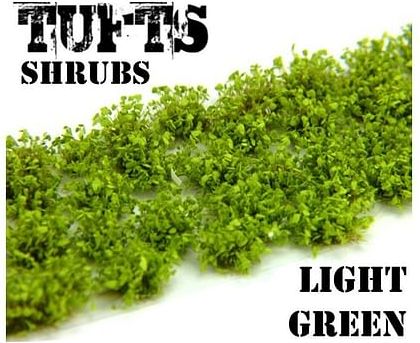 Dekorace Shrubs Tufts - Light Green, samolepící - obrázek 3