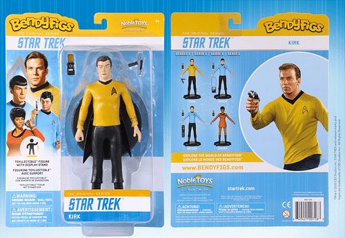 Noble Collection Figurka Bendyfigs Star Trek - Kirk - obrázek 7
