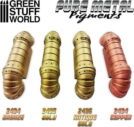 Green Stuff World: Pure Metal Pigments Bronze 30ml - obrázek 2