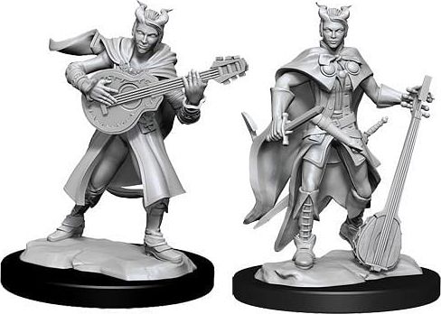 Dungeons & Dragons Nolzur s Marvelous Miniatures: Female Tiefling Bard - obrázek 1