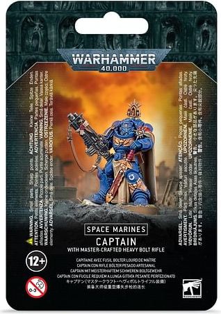 Warhammer 40000: Space Marines Primaris Captain with Master-crafted Heavy Bolt Rifle - obrázek 1